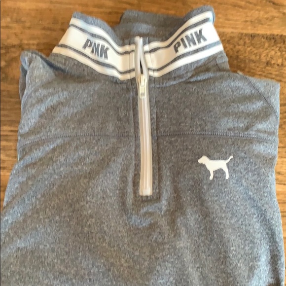 PINK Victoria's Secret Tops - Pink Victoria Secret Quarter Zip